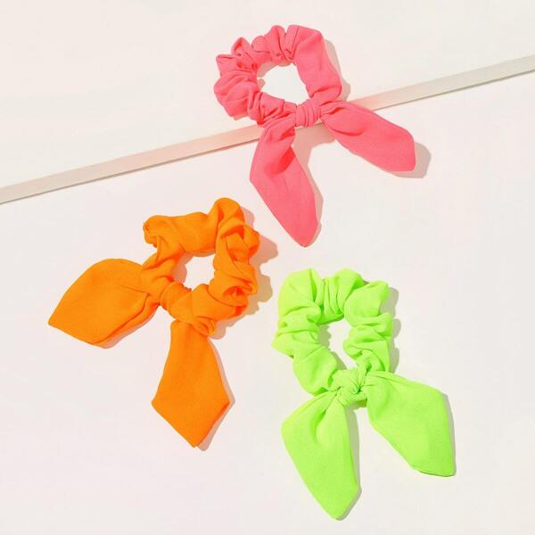 

Girls Bow Knot Scrunchie 3pcs