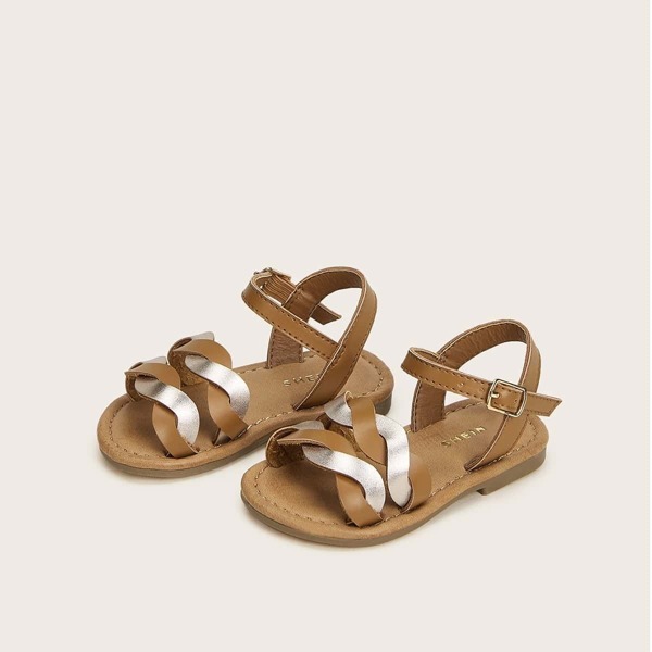 

Baby Girls Buckle Strap Sandals