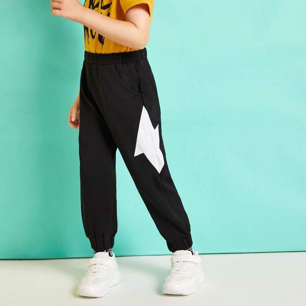 

Toddler Boys Geo Print Sweatpants