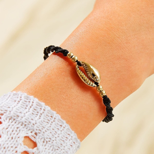 

Shell Decor String Bracelet 1pc