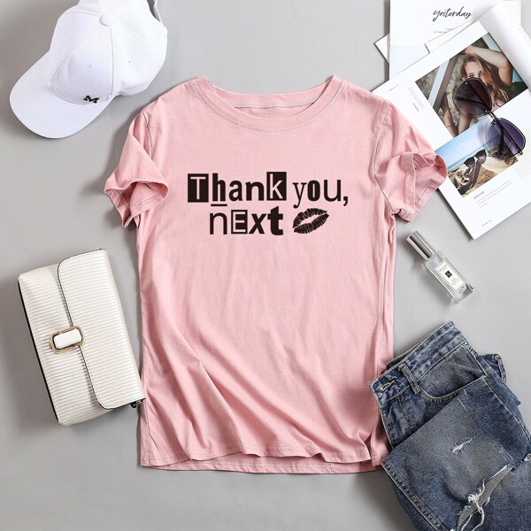 

Letter Print Tee
