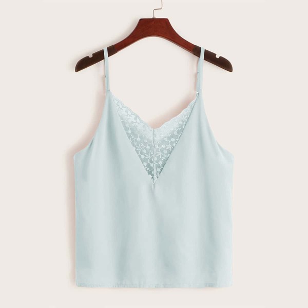 

Lace Panel Cami Top