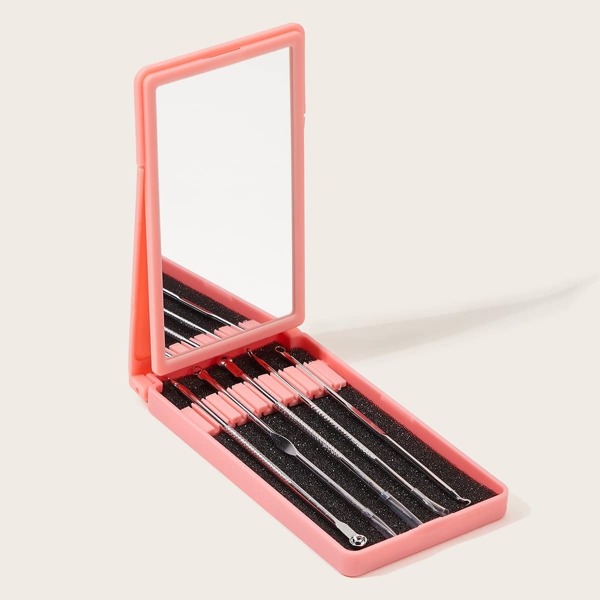 

Acne Needle 5pcs With Case, Silver