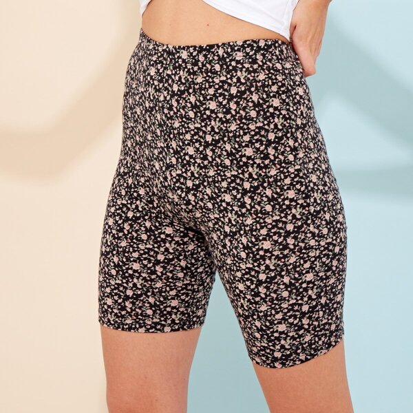 

Ditsy Floral Print Cycling Shorts