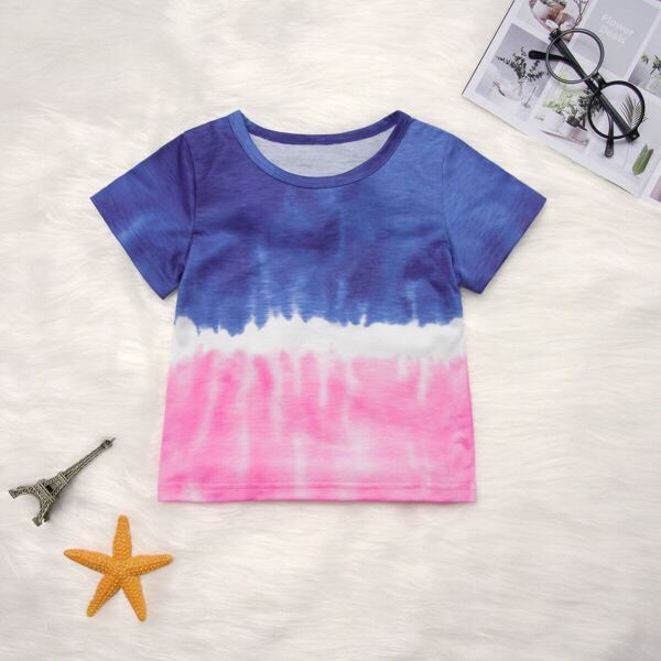 

Toddler Girls Tie Dye Tee