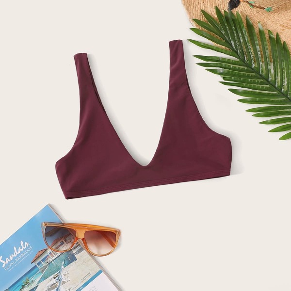 

V Neck Swimming Top