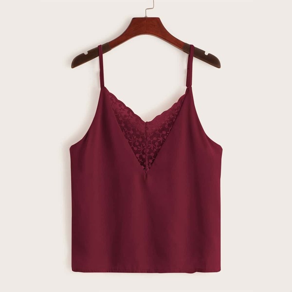 

Lace Panel Cami Top