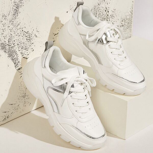 

Lace-up Front Sneakers