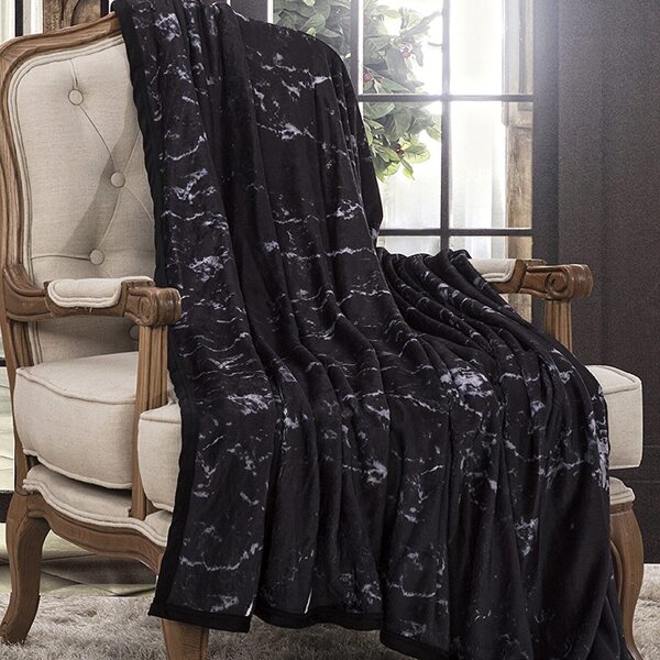 

Marble Pattern Print Blanket 1pc