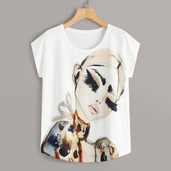 

Girl Print Tee