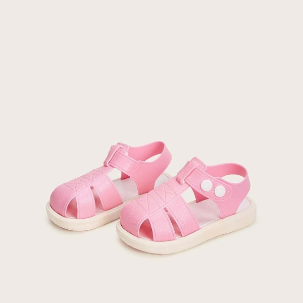 

Toddler Girls Cut Out Detail Slingback Sandals, Pink