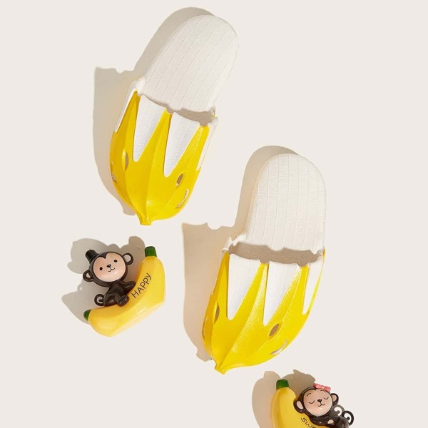 

Toddler Girls Banana Shaped Flat Sliders