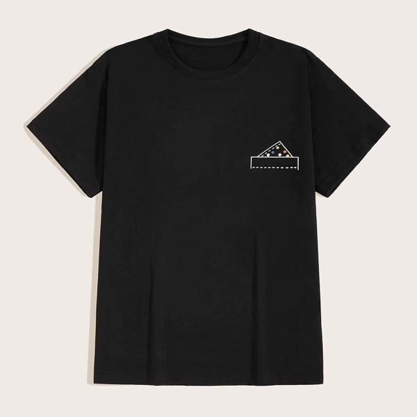 

Men Geo Print Tee