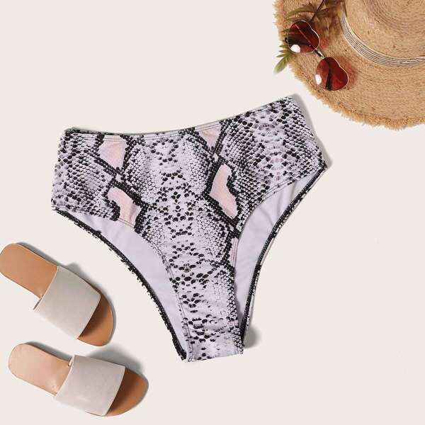 

Snakeskin High Waist Bikini Panty