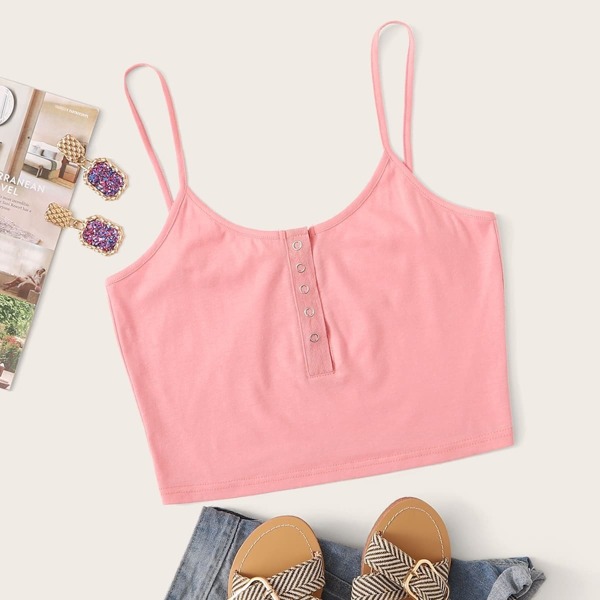 

Solid Popper Cami Top
