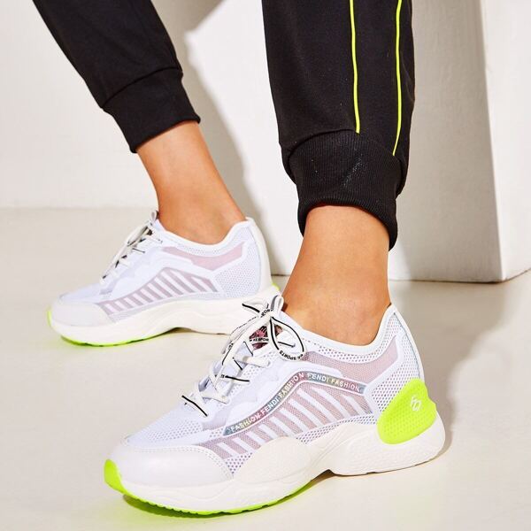 

Lace-up Front Chunky Sole Trainers