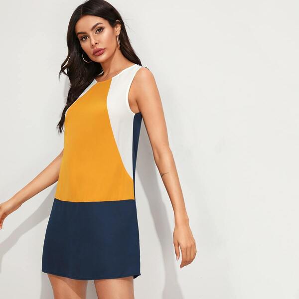 

Cut-and-sew Tank Dress