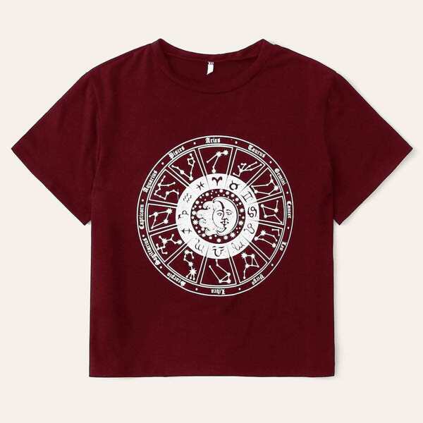 

Constellation Disk Print Tee
