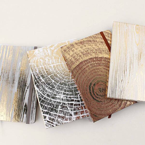 

Annual Ring Print Cover Notebook 1pc