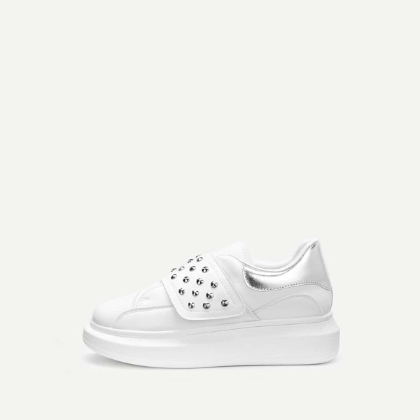 

Studded Decor Slip On Sneakers