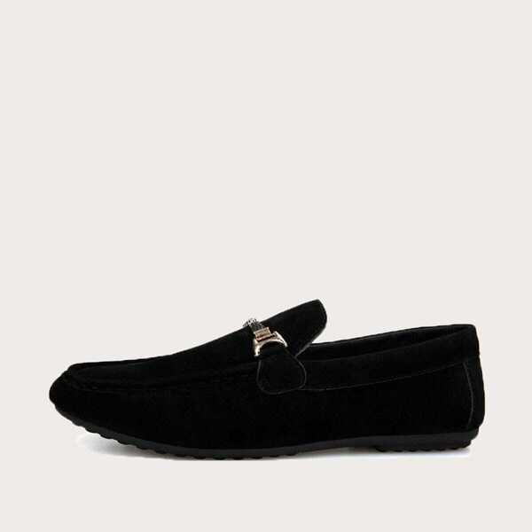 

Men Snaffle Decor Slip On Loafers