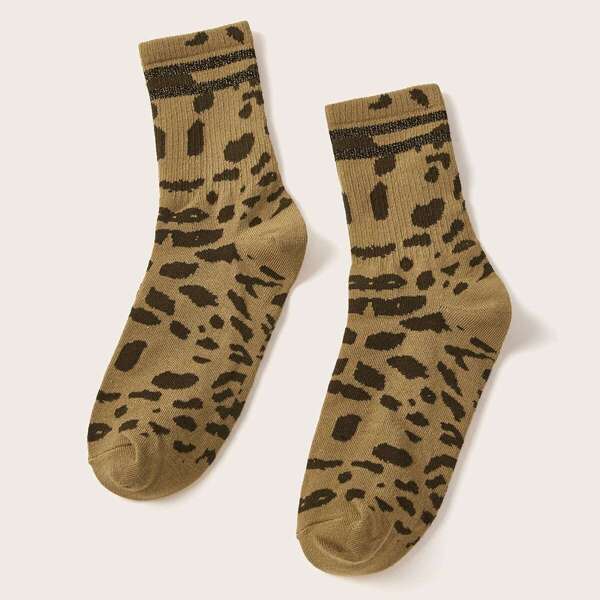 

Leopard Pattern Socks 1pair