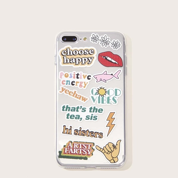 

Letter Pattern iPhone Case