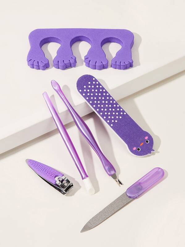 

Manicure Set 6pcs, Purple