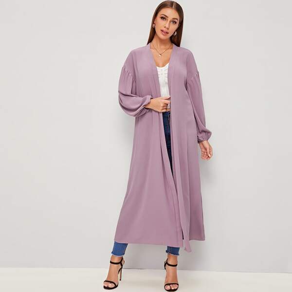 

Drop Shoulder Bishop Sleeve Abaya