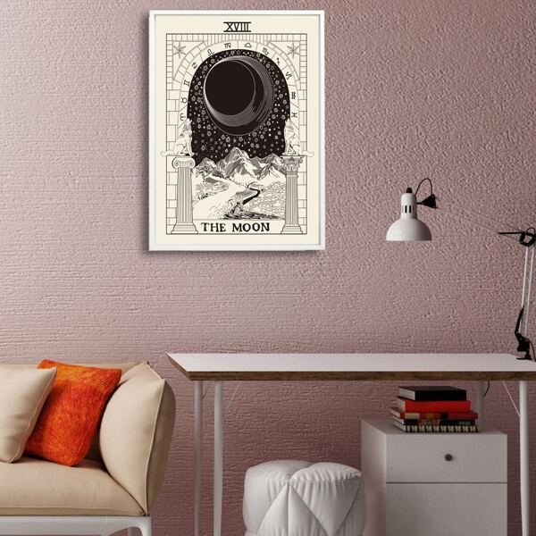 

Moon & Sun Tarot Wall Art Print