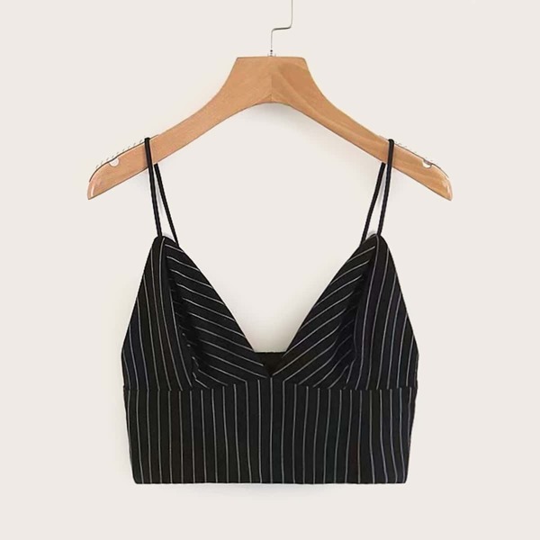 

Vertical-Striped Cami Top