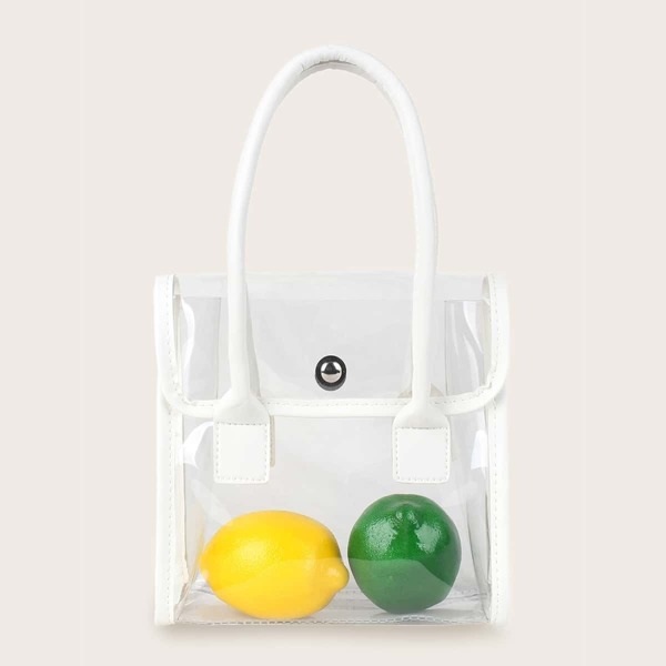

Clear Tote Bag With Double Handle