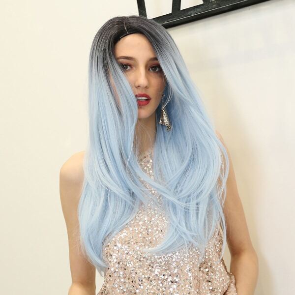 

Natural Ombre Long Straight Wig