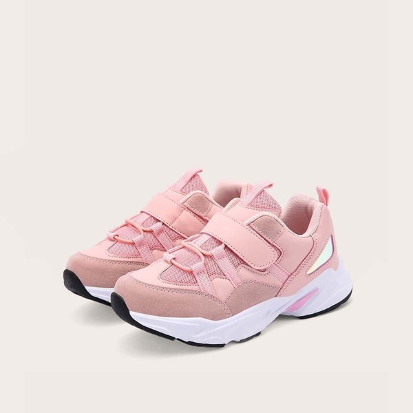 

Toddler Girls Velcro Strap Mesh Trainers