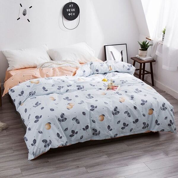 

Fruit & Leaf Print Sheet Set