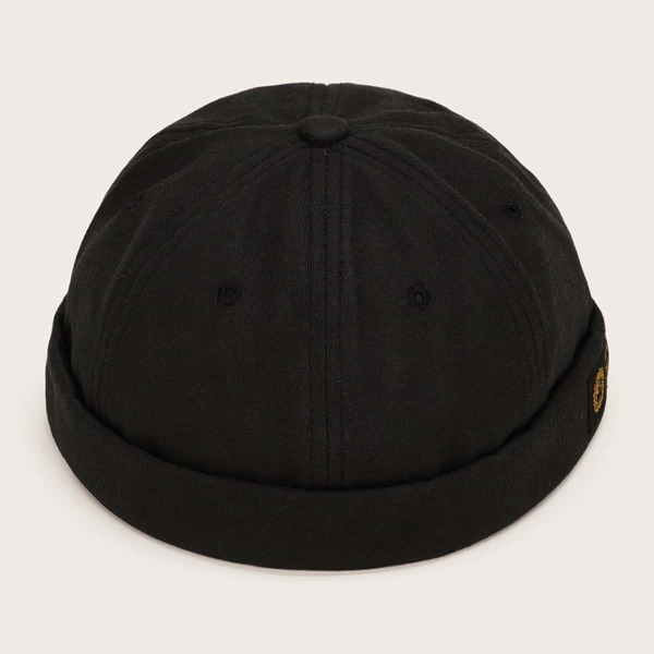 

Toddler Boys Letter Pattern Cuffed Hat