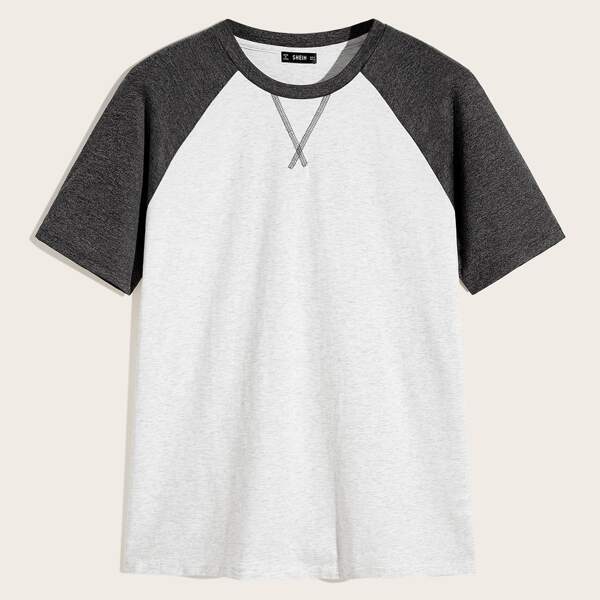

Men Two Tone Raglan Sleeve Tee