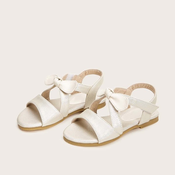 

Toddler Girls Bow Decor Slingback Sandals