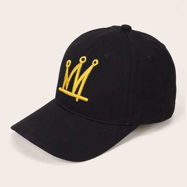 

Crown Embroidery Baseball Cap