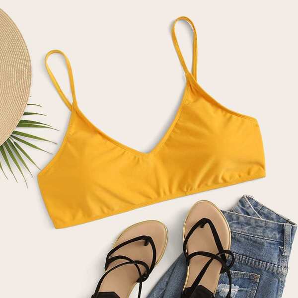 

Plus Spaghetti Strap Swimming Top