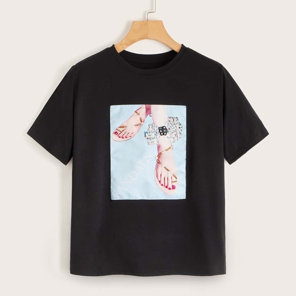 

Patched Detail Tee
