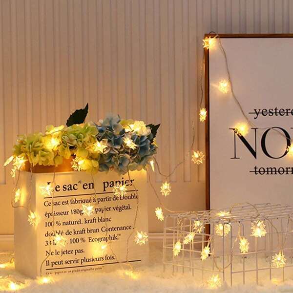 

30pcs Star Shaped Bulb String Light