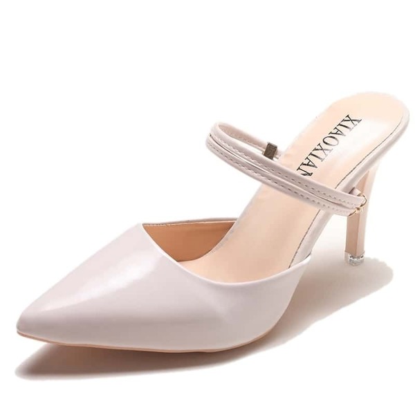 

Point Toe Slingback Stiletto Heels, Pink