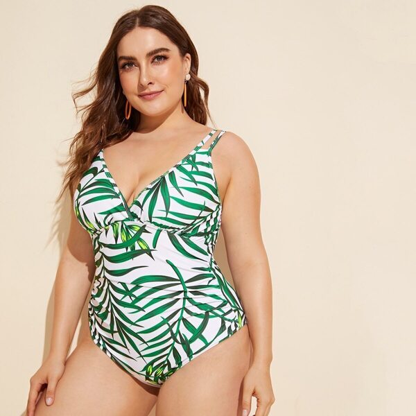 

Plus Tropical One Piece Swimwear