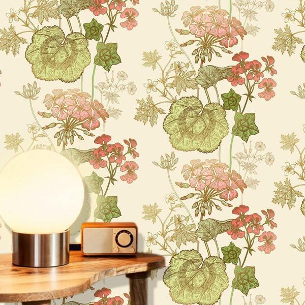 

Flower Print Wall Paper