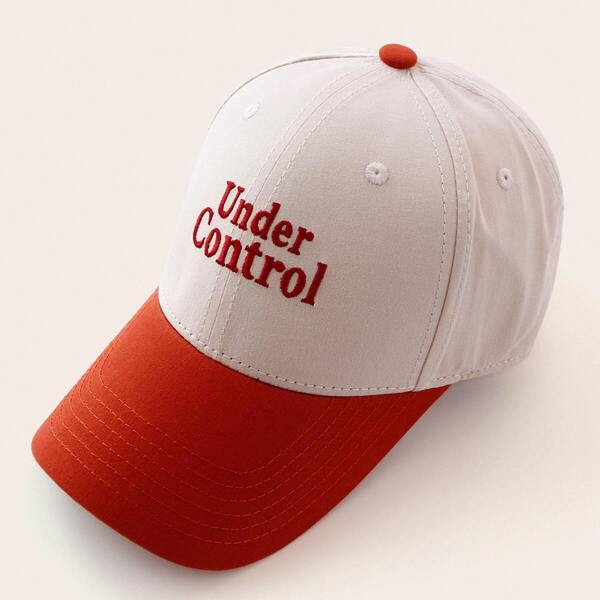 

Slogan Embroidery Baseball Cap