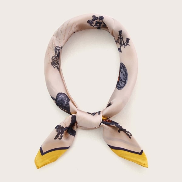 

Vintage Pattern Bandana, Multicolor