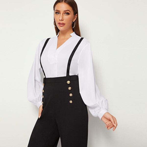 

Color Block Stripe Blouse
