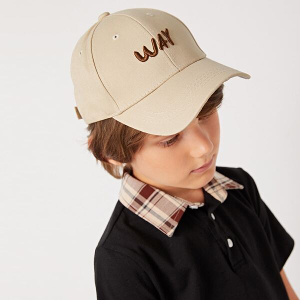 

Toddler Kids Letter Embroidery Baseball Cap