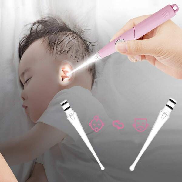 

Ear Light Spoon, Pink